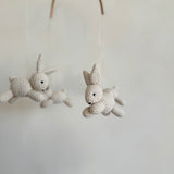 Hop little bunnies baby mobile